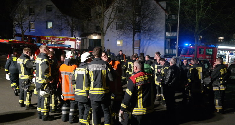 Länderübergreifende Feuerwehr-Übung