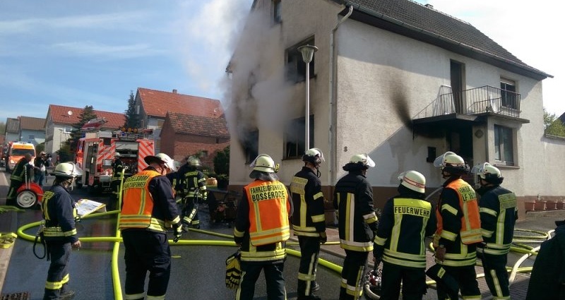 Ausgedehnter Hausbrand durch Ölofen