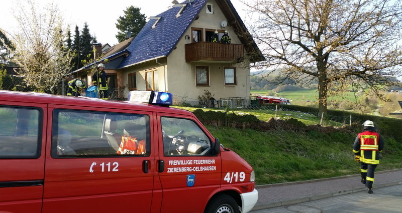 Zierenberg: Zimmerbrand schnell unter Kontrolle