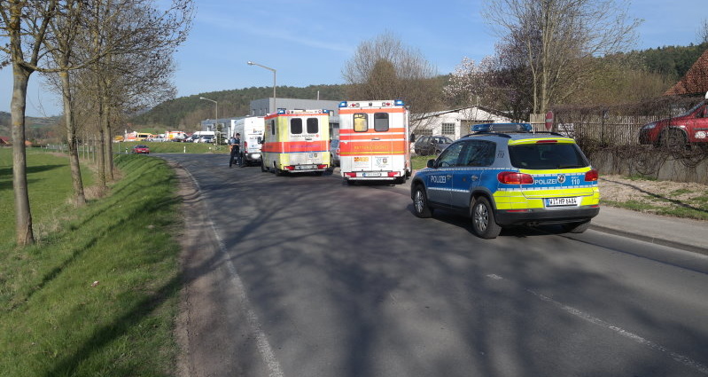 Schützeberger Straße: Unfall mit drei Verletzten