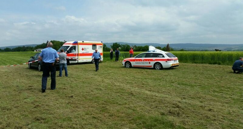 Drachenflieger abgestürzt