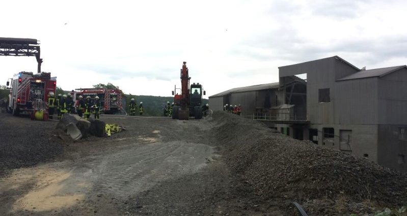 Couchgarnitur brannte im Steinwerk
