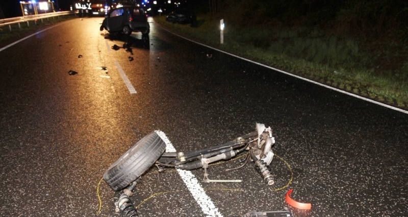 B83: Schwerer Unfall in der „Hexenbaumkurve“