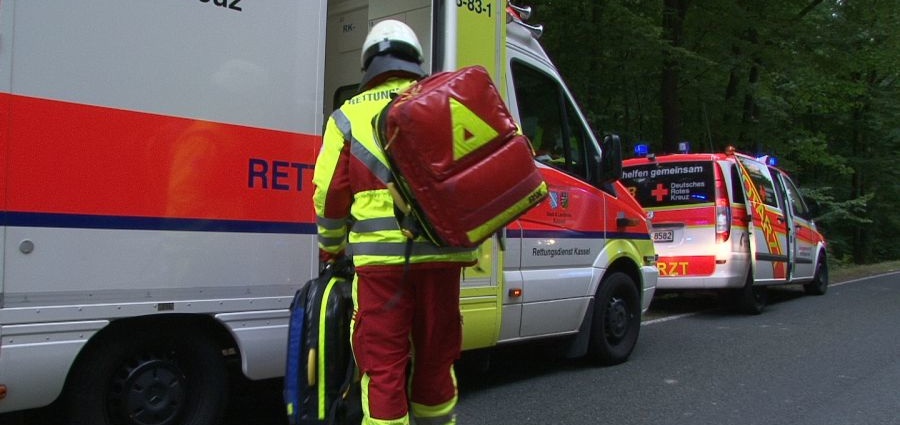 Habichtswald: Frontalzusammenstoß auf der L3220