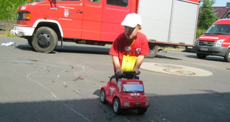 Kinderfeuerwehr-Olympiade: Hier zählte nur der Spaß