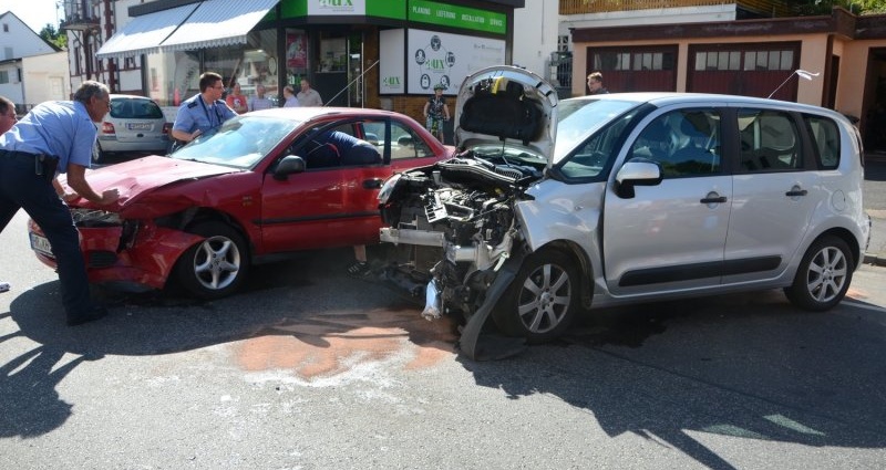 Treysa – Unfall auf der Wieraer Straße