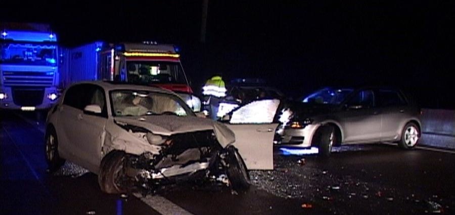 Schwerer Unfall auf A4