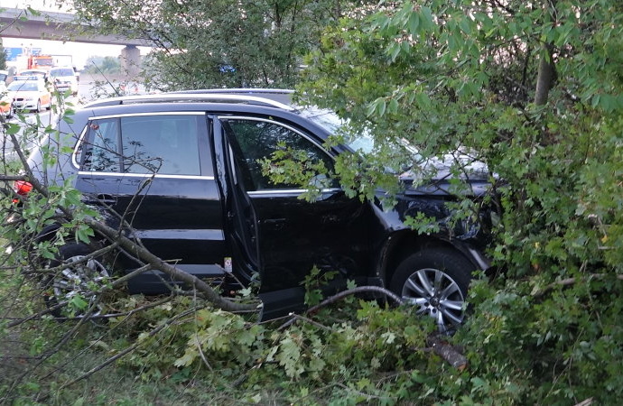 A66: Unfall auf Autobahnzubringer