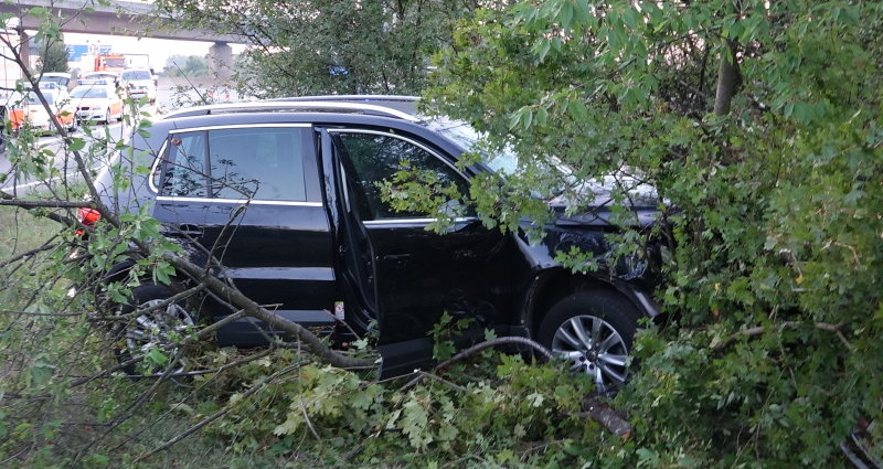 A66: Unfall auf Autobahnzubringer