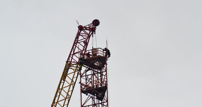 Gießener Eiffelturm: Schwindelfrei heißt es seit Freitag