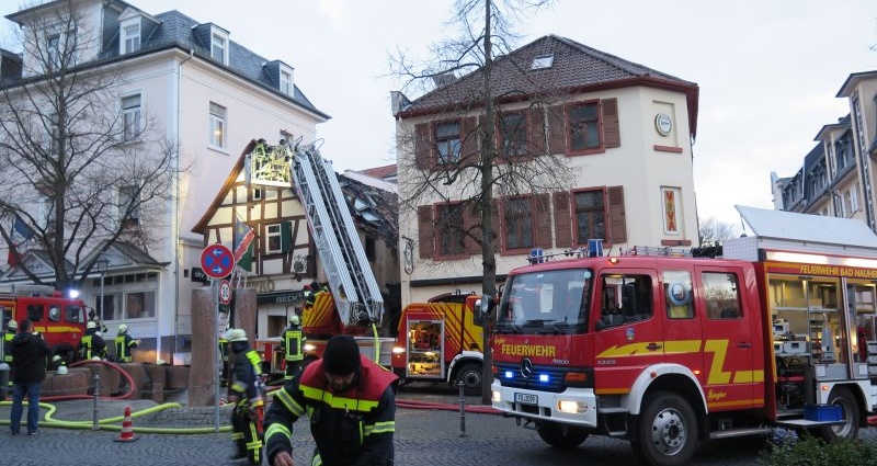 500.000 Euro Sachschaden nach Brand in der Innenstadt