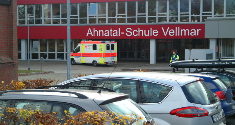 Ahnatal-Schule: Mehrere Schüler durch Pfefferspray verletzt