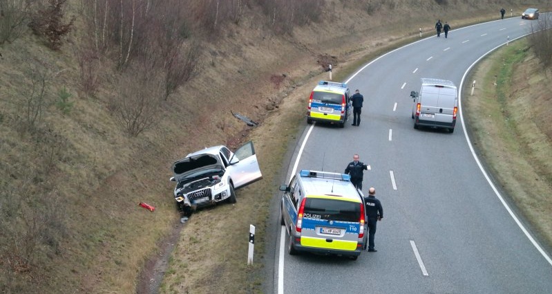 B251: Audi in Kassel gestohlen – Autodieb bei Wolfhagen verunglückt