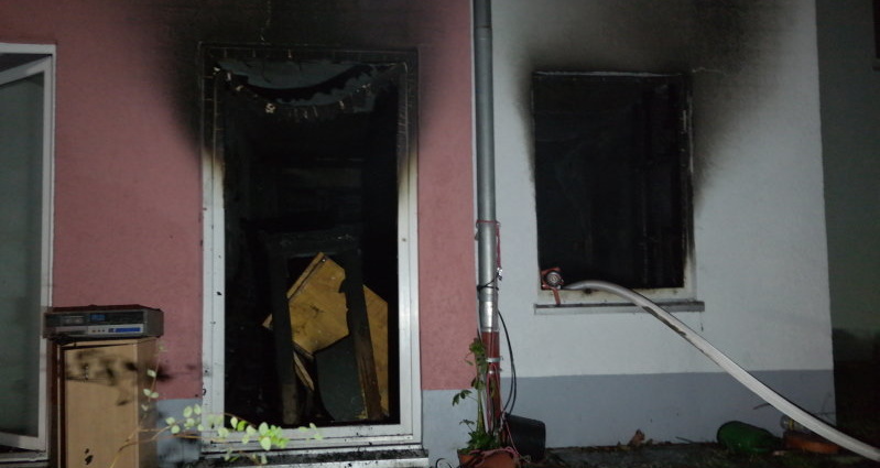 Wohnung brannte in der Mombachstraße