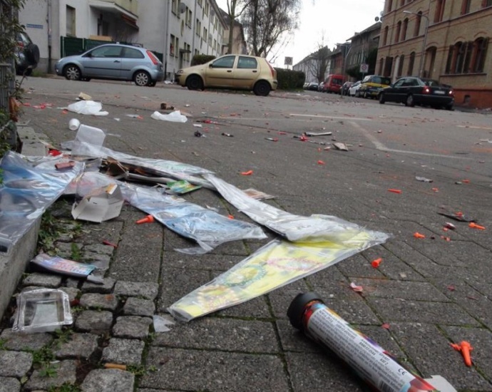 Silvesternacht: Einsatz-Bilanz in Hessen
