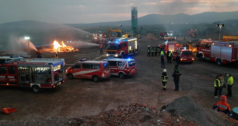 Große Jugendfeuerwehr-Übung in Edermünde
