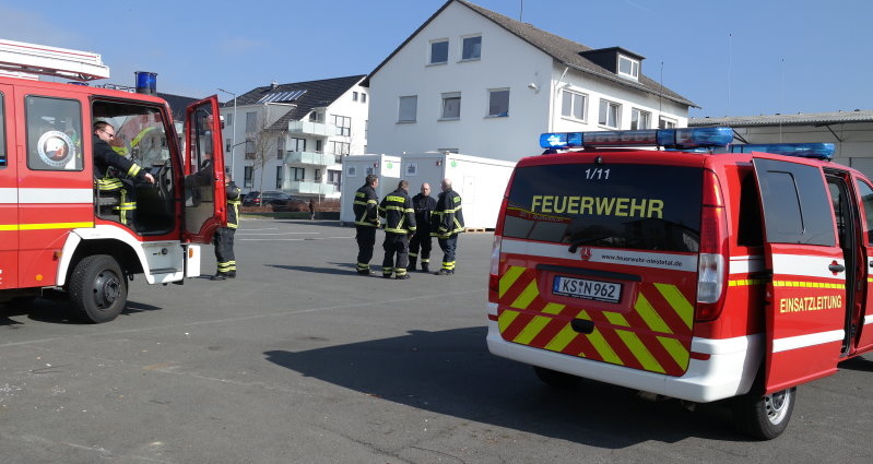 Niestetal: Defekte Lampe löst Brand in Erstaufnahmeeinrichtung aus