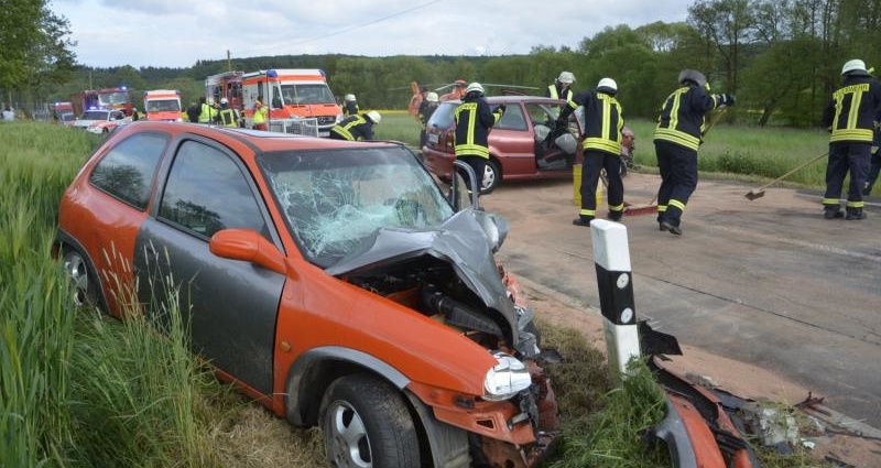 Schwerer Unfall im Schwalm Eder Kreis