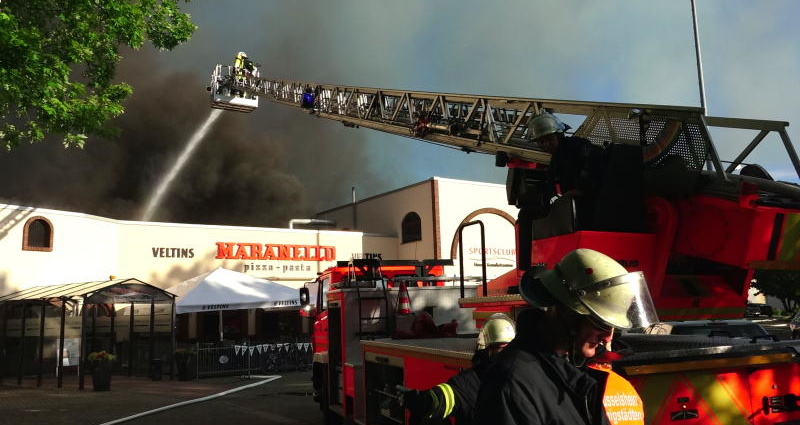 Millionenschaden nach Großbrand in Südhessen