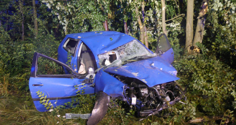 A49: Personensuche nach schweren Unfall