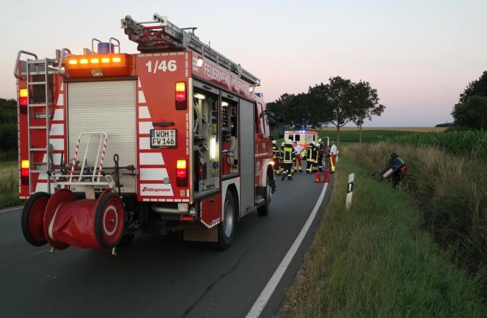 B450: Unfall im „Pfaffental“ endet glimpflich