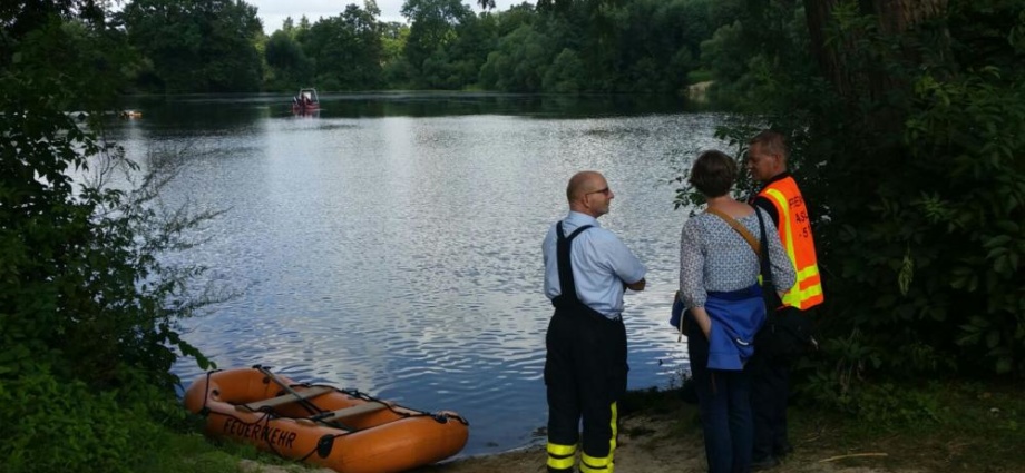 Unfall beim baden im Bugasee