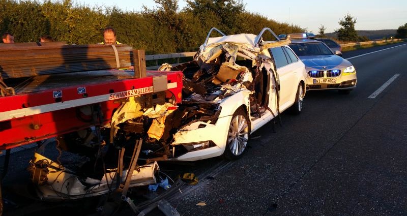 A7: Tödlicher Unfall am Stauende