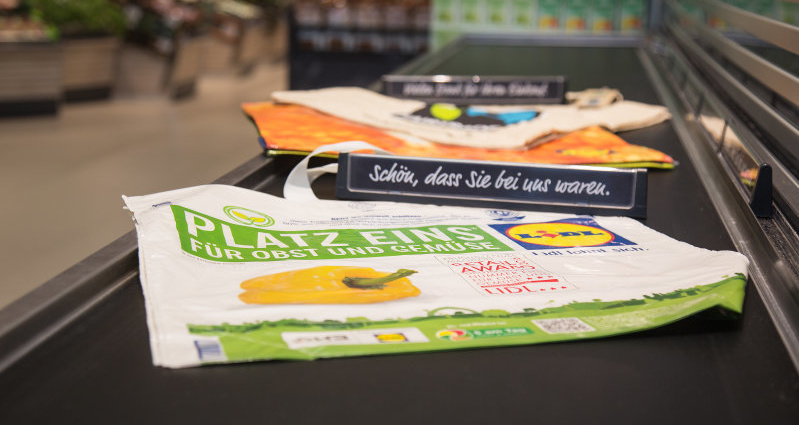 Ab 2017: Lidl nimmt Plastiktüten aus dem Sortiment