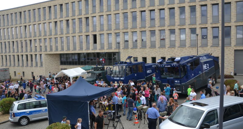 15.000 Besucher: Tag der offenen Tür beim Polizeipräsidium Mittelhessen