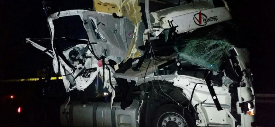 Massenunfall auf A7 mit mehreren LKW und PKW