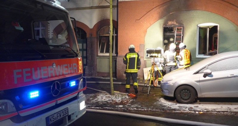 Brand in Kassel durch Kerzen ausgelöst?