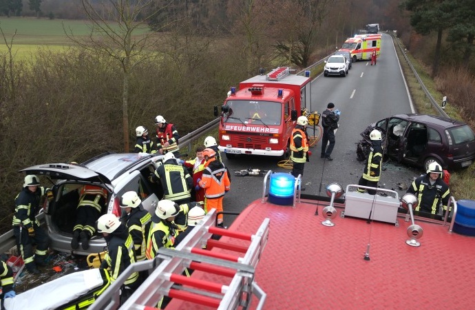 Tödlicher Unfall auf B251 bei Wolfhagen