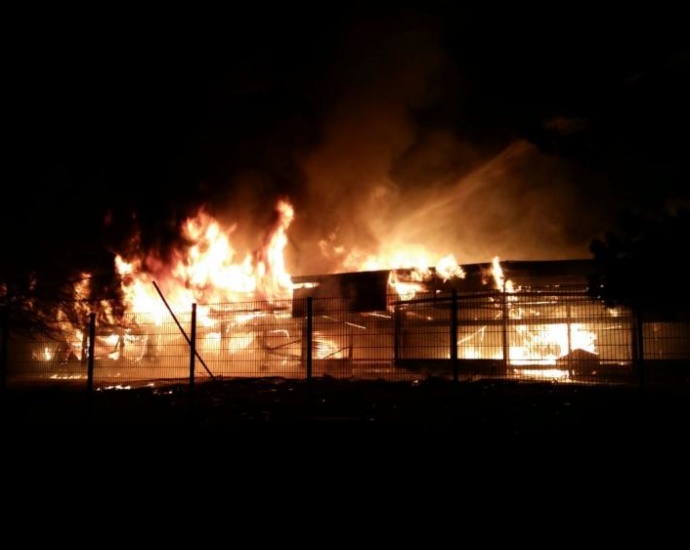 Millionenschaden nach Großbrand in Kassel Fuldabrück