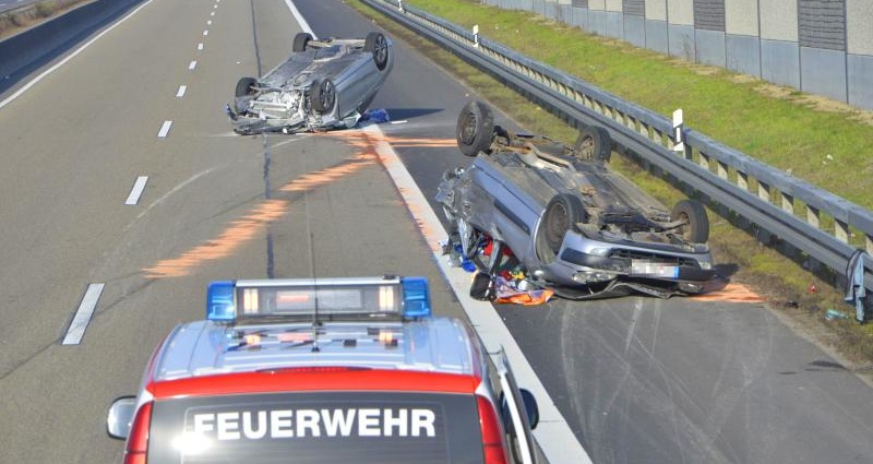 A44: Schwerer Unfall in Höhe Rastanlage Bühleck – Vier Verletzte