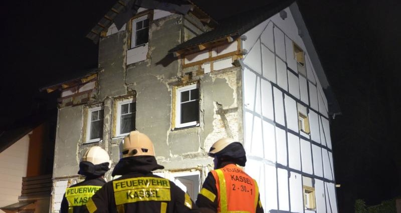 KS: Kellerbrand in unbewohntem Haus