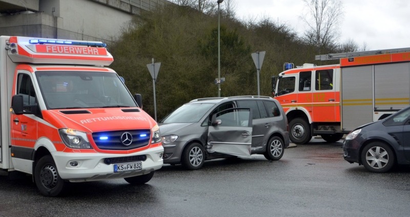 KS: Unfall im Kreuzungsbereich