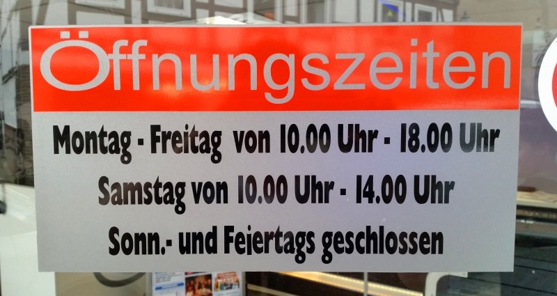 KS: Sind Ladengeschäfte auch bald am Sonntag geöffnet?