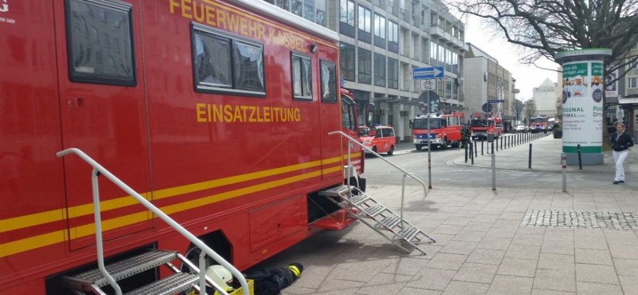 KS: Königsgalerie nach Brand evakuiert
