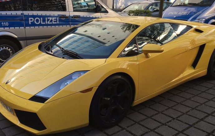 Ahnungslos mit gestohlenem Lamborghini unterwegs