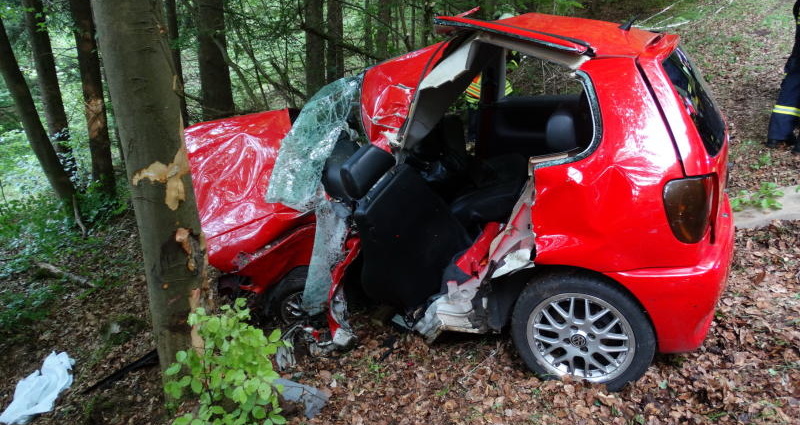 Schwerer Verkehrsunfall zwischen Friedrichsbrück und Helsa