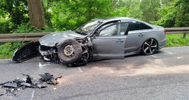 KS: Schwerer Unfall auf B3 bei Wilhelmshausen