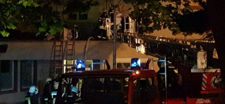 Großalarm in Fritzlar – Brand in einem Krankenhaus – Landkreis löst Ü-MANV aus