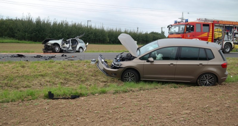 Schwerer Unfall bei Borken – Zwei Rettungshubschrauber im Einsatz