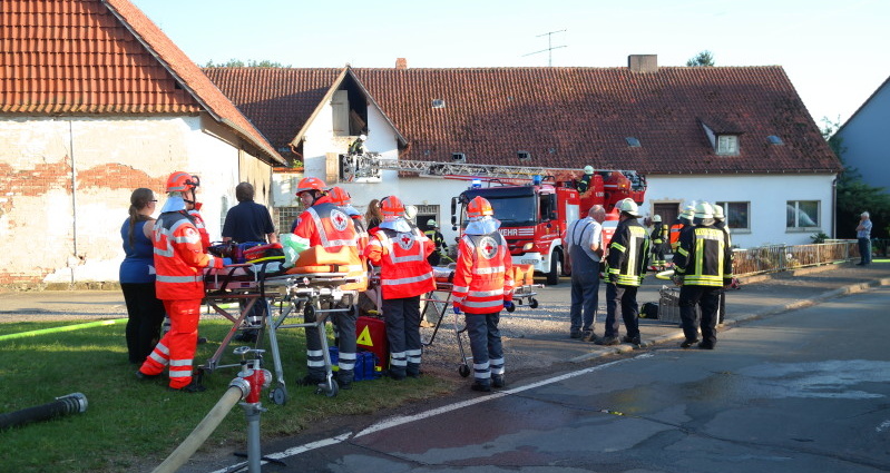 WOH: Feuerwehr-Übung in Viesebeck