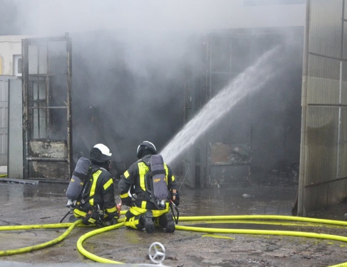 KS: Werkstatt brannte in Bettenhausen