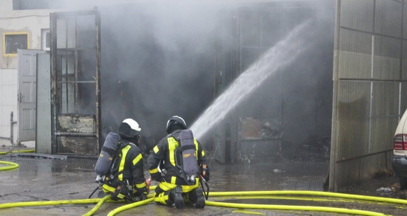 KS: Werkstatt brannte in Bettenhausen