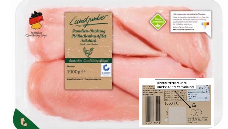 Lebensmittelwarnung: Lidl ruft Hähnchenbrustfilet zurück