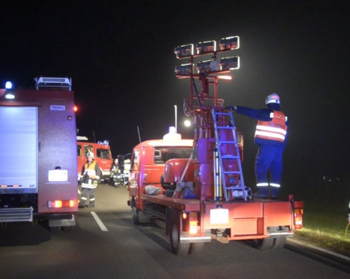 Schwerer Unfall auf der B 251 bei Freienhagen