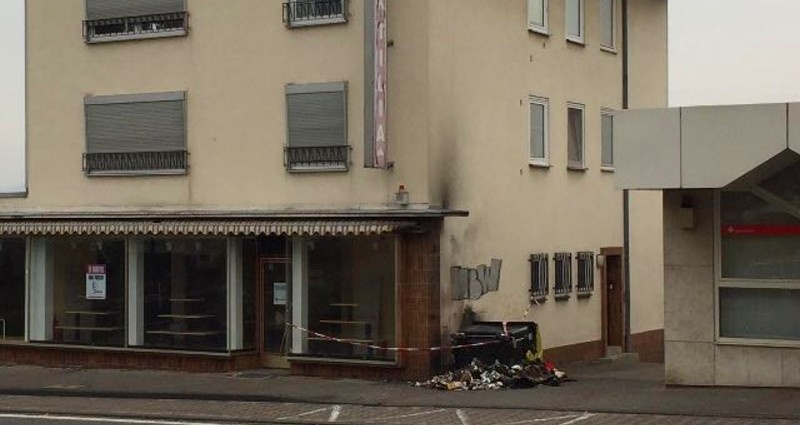 Mülltonnenbrand: Feuerwehr konnte schlimmeres verhindern