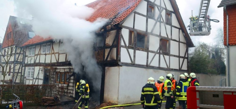 Wohnhaus brannte in Ehlen